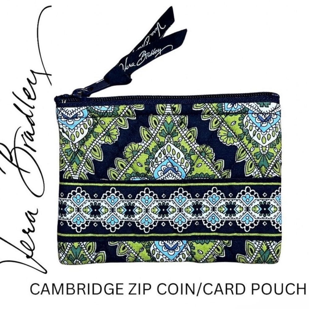 Vera Bradley Cambridge Zip Coin/Card Pouch